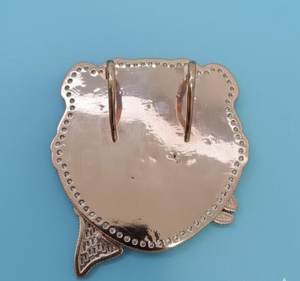 Colgante de lujo de plata 925 chapado en oro de 18 quilates con moissanita y diseño de pez, amuleto temático para joyería unisex - Product Image 4