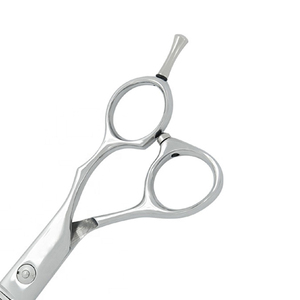 Ciseaux à cheveux professionnels pour coiffeur, lame droite de 6 pouces, manche en acier inoxydable, ciseaux à effiler les cheveux - Product Image 6