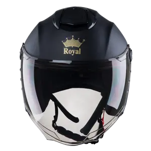 High quality open face helmet motorcycle with DOT standard vintage motorcycle helmets for sale XH01-1K ROYCE Advanced ABS With V