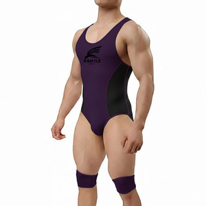 Singletes de Lucha Libre Unisex de Diseño Personalizado, Sostenibles, Económicos, Precio de Fábrica, Más Vendidos para Gimnasios y Deportes - Product Image 3