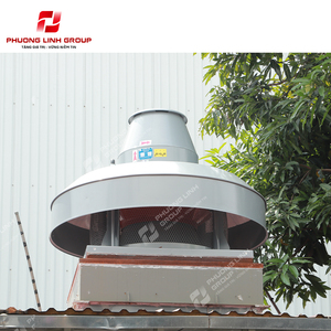 Ventilador de Extracción Centrífugo Eléctrico con Cable para Instalaciones Industriales, Alto Flujo de Aire, 1.1 - 50kW, Acero Inoxidable, para Techo - Product Image 4