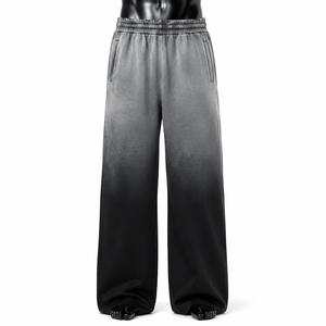 Man Baggy <b>Trouser</b> Fashion Oversized <b>Wide</b> <b>Leg</b> Pants <b>for</b> <b>Men</b> Loose Fit Casual Streetwear <b>Trousers</b> with Relaxed Comfortable - Product Image 5