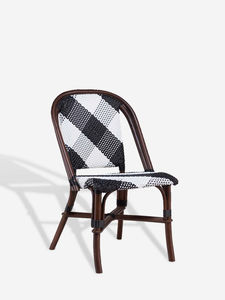 Chaise de salle à manger en rotin artisanale, écologique et imperméable, mobilier moderne pour restaurants et hôtellerie - Product Image 4