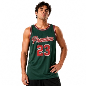 Custom Quick Dry Gym <b>Athletic</b> Mesh Basketball Jersey OEM Wholesale Private Label Supplier - Product Image 2