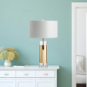 Modern <b>Table</b> Lamp Luxury <b>Table</b> Lamp Designer <b>Bedside</b> Lamp Contemporary <b>Table</b> Lamp Glass <b>Table</b> Lamp Gold <b>Table</b> Lamp Decorative - Product Image 1