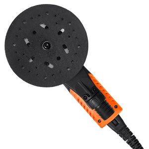 Lijadora orbital aleatoria eléctrica sin escobillas de 6 pulgadas y 350W con 10,000 RPM, 6 velocidades variables y 10 discos de lijado - Product Image 6