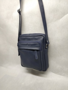 Wholesale Men's Cross Body <b>Sling</b> Bags Lightweight Leather Multifunctional Pocket Zipper Closure Supply Unisex Bulk Export Travel - Product Image 2