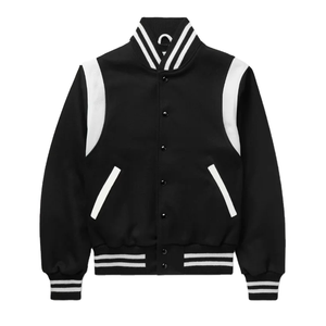 Chaqueta Varsity Personalizada con Logotipo Bordado, Chaqueta Universitaria, Chaqueta Bomber, Chaqueta Letterman para Hombre - Product Image 3