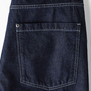 Custom <b>Men's</b> Black Denim <b>Shorts</b> Straight <b>Leg</b> Mid Waist Stonewashed Cotton Casual Summer Style <b>Jeans</b> OEM Wholesale Embroidery - Product Image 4