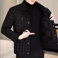 Veste décontractée à col rabattu en similicuir, motif cœur, tendance, pour jeunes et moins jeunes, printemps-automne, à prix abordable