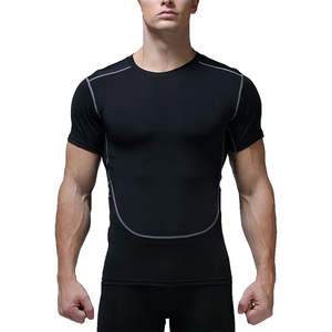 Fabricante mayorista de camisetas de gimnasio para hombre, transpirables, ligeras, de secado rápido, que absorben el sudor, ropa para correr, camisetas para trotar. - Product Image 3