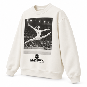 Custom Unisex Oversized Graphic <b>Sweatshirt</b> <b>Vintage</b> Photo Printed Heavyweight Cotton Fleece Crewneck Streetwear OEM Private Label - Product Image 2