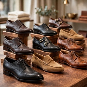Bottes Chukka 100% Cuir Véritable Homme Marron Vintage Daim Respirant à Lacets Vente en Gros Déstockage Lot Prêt à Expédier Stock BD - Product Image 6