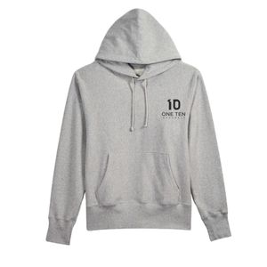 Sudadera con Capucha de Corte Holgado en Gris Jaspeado, Sudadera Informal de Forro Polar para Hombre, Prenda Superior de Manga Larga Suave y Cálida para Uso Diario Personalizable - Product Image 3
