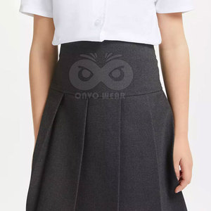 ชุดนักเรียนหญิงแบบกำหนดเอง ออกแบบชุดนักเรียน กระโปรง เสื้อเชิ้ต เสื้อเบลเซอร์ ขายส่งชุดนักเรียน - Product Image 4