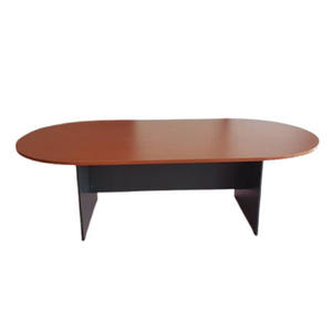 Oval Conference <b>Table</b> Modern <b>Office</b> Furniture for Boardrooms Team Collaboration Spaces Commercial Use Durable Design - Product Image 6