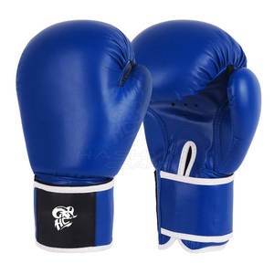 Guantes de boxeo de cuero premium diseñados para luchadores, entrenadores y atletas con acolchado que absorbe los impactos y brinda comodidad. - Product Image 2
