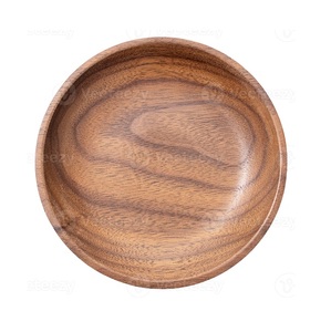 Plato Redondo de Madera de Estilo Elegante, Hecho a Mano, Diseño Minimalista, Platos y Vajillas Personalizadas en Oferta - Product Image 3