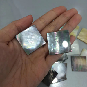 Cuadrados de Nácar a Medida, Conchas Negras Pulidas, Incrustaciones de Nácar para Instrumentos Musicales, Suministro Artesanal de Vietnam - Product Image 1