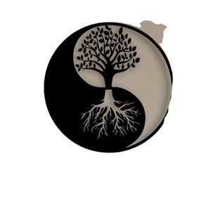 Pintura Abstracta en Hierro TTT001 de Cmdecor con Patrón de Hojas, Decoración de Pared para el Hogar, Arte Elegante para Sala de Estar, Nuevo Formato - Product Image 1