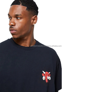 Camisetas Deportivas de Manga Corta para Hombre, Personalizadas, 100% Algodón, Transpirables, de Alta Calidad, Diferentes Colores y Tallas, Logotipo OEM, Impresión DTG - Product Image 4