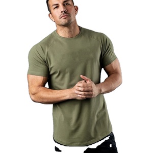 Camiseta de poliéster para gimnasio para hombre, Impresión de logotipo personalizado, venta al por mayor rápida, sublimación en blanco liso, blanco con serigrafía - Product Image 1