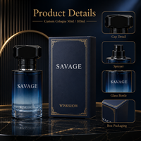 Eau de Parfum Personnalisée pour Hommes 50ml 100ml – Parfum Boisé sur Mesure avec Logo et Emballage Personnalisés pour Marques de Parfums
