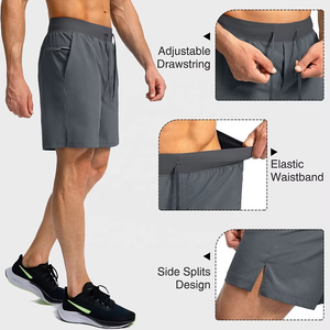 Pantalones Cortos Deportivos Ecológicos para Hombre, Ligeros, de Secado Rápido, Alta Calidad, Proveedor al por Mayor OEM ODM de Fábrica - Product Image 6