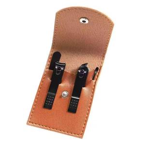 Morje Surgical <b>Nail</b> Scissors 16-Piece <b>Set</b> With Brown Leather Cover Portable Manicure Kit For Adults - Product Image 5