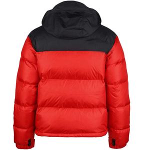 Chaqueta Acolchada con Capucha para Hombre, Diseño Personalizado con Logotipo, Resistente al Viento, Estilo Urbano, con Decoración Estampada - Product Image 4