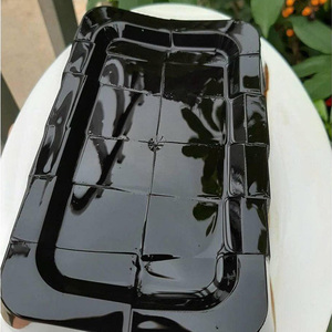 Poudre de gelée noire conçue pour la préparation de desserts, offrant une formation de gel stable et une texture lisse - Product Image 4