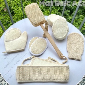 BEST PRICE 100% <b>NATURAL</b> RAW LOOFAH <b>SPONGE</b> BRUSH for BODY EXFOLIATING VIETNAM VIETDELTA Whole Sales - Product Image 5
