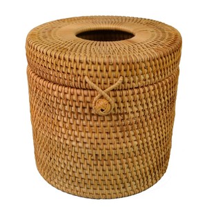 Pot cylindrique en porcelaine peint à la main avec motif floral |   Conteneur en céramique décoratif en gros - Product Image 3