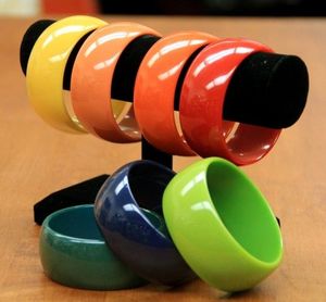 Premium Handmade Resin <b>Bangles</b>, Stylish Designer <b>Bangle</b> <b>Bracelets</b> for Women, Modern Fashion Jewelry for Everyday and Traditional - Product Image 3