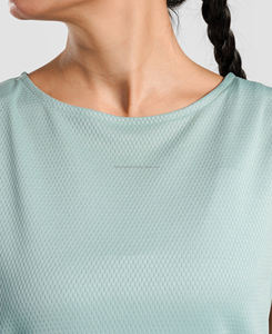 Camisetas Cortas de Mujer de Primera Calidad, Malla Transpirable, Tejido de Punto, Impresión Digital Ecológica, Ideales para Deportes al Aire Libre - Product Image 6