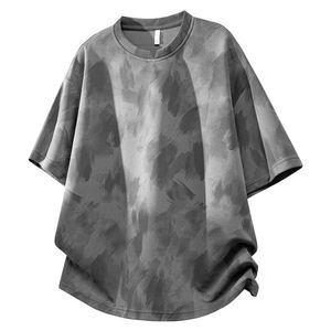 Camiseta de Tenis Personalizada para Hombre, Lavada con Ácido, Transpirable, Ligera, Cómoda, Anti-Rozaduras, de Malla de Poliéster - Product Image 2