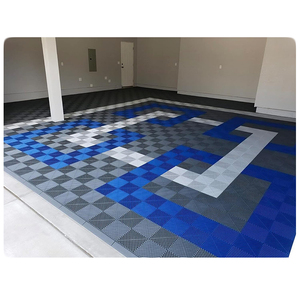 กระเบื้องปูพื้นโรงรถพลาสติก ขนาด 40x40 ซม. หนา 18 มม. สำหรับพื้นที่ซ่อมบำรุงรถยนต์ - Product Image 4
