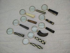 Horn Magnifying <b>Reading</b> Eyeglasses Handmade Inspection Tool for Jewelry Checking Watch Service and Detailed Craft Applications - Product Image 4