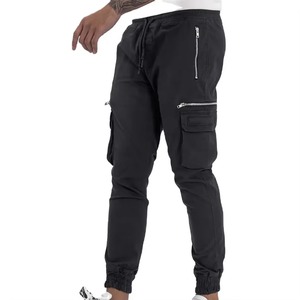 Pantalones Cargo Tácticos Personalizados para Hombre, Estilo Techwear, con Múltiples Bolsillos y Cremallera, Ajuste Slim, Venta al Por Mayor - Product Image 1