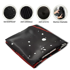 Capa Profesional para Cortar el Cabello con Cierre de Botón Ajustable, Impermeable, de Poliéster, para Peluquería - Product Image 1