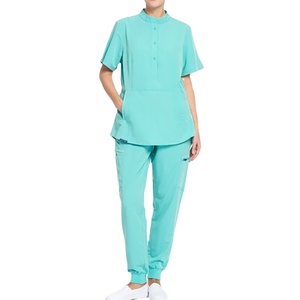 Uniformes de calidad más vendidos, conjuntos de hospital de enfermería, uniformes médicos para mujeres, hecho a medida uniforme de enfermera, tendencia de verano 2026 - Product Image 3