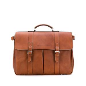 Promotional Gift Items Genuine Leather Handmade Simple Laptop <b>Bag</b> with Handles Crossbody Carry Easy Use Waterproof Eco-Friendly - Product Image 3