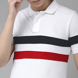 Camiseta Polo Bordada Personalizada con Logotipo para Hombre, Ropa Formal e Informal, Camiseta Polo Bordada Premium para Hombre OEM - Product Image 2