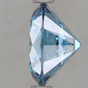 Diamant rond brillant de 5 carats, de couleur bleu vif fantaisie, cultivé en laboratoire, clarté VS, certifié IGI, diamant non monté pour la fabrication de bijoux - Product Image 2