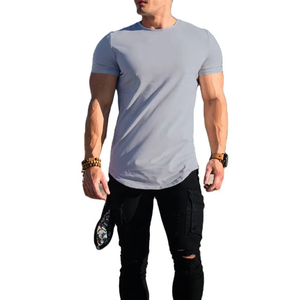 new collection Men Half Sleeves t Shirt Casual Wear With New Adult Wholesale Men Cotton T Shirt mens solid colour <b>tshirt</b> - Product Image 6