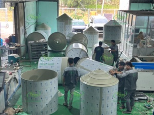 Heavy Duty Polypropylene <b>Storage</b> Tank Flat Bottom PP Water Tank Acid Alkali Resistant - Product Image 5
