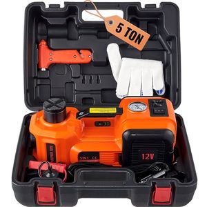 Martinetto Elettrico ad Aria Compressa da 3 Tonnellate con Pompa Gonfiabile, Luce LED e Design Portatile - Product Image 4