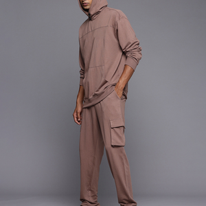 Ensemble de survêtement pour homme en tissu extensible à séchage rapide, deux pièces, fabrication OEM ODM - Product Image 2