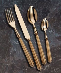 Ensemble de couverts de luxe minimaliste - Vaisselle durable et écologique, compatible lave-vaisselle, pour les dîners de fête, avec un décor élégant - Product Image 3