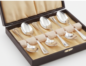 Cucharas de Té de Acero Inoxidable con Acabado Espejo, Mango Largo, Diseño Minimalista, Aptas para Lavavajillas, Juego de Cubiertos para Bodas - Product Image 6